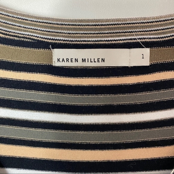 Karen Millen Asymmetrical Ruffle Fitted Dress - Picture 2 of 12